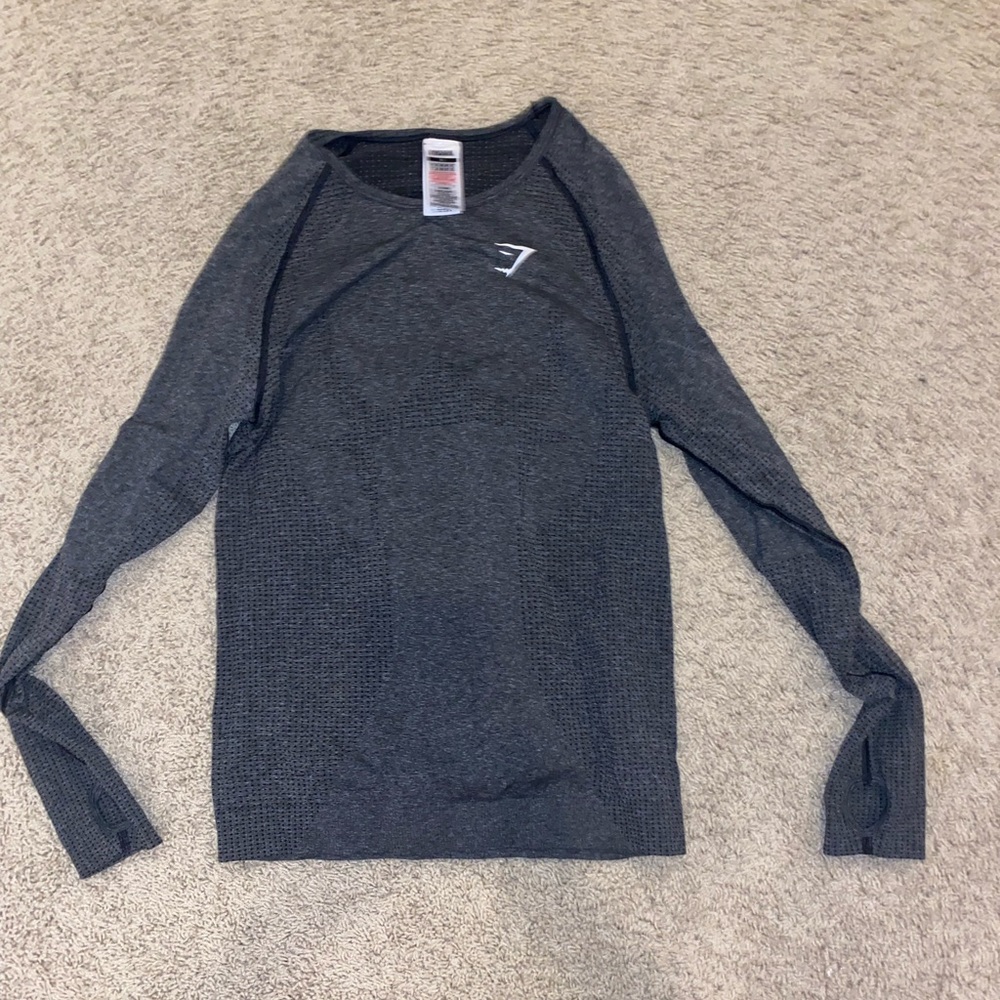 Dark Gray Gymshark Top